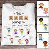 Personalized Nana Grandma T Shirt SB218 30O58 1