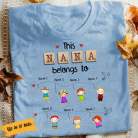 Personalized Nana Grandma T Shirt SB218 30O58 thumb 1
