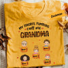 Personalized Pumpkins Grandma Fall Halloween T Shirt SB211 22O57 1