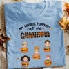 Personalized Pumpkins Grandma Fall Halloween T Shirt SB211 22O57 1
