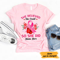 Personalized AWA Pink T Shirt SB214 87O57 thumb 1