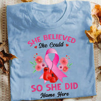 Personalized AWA Pink T Shirt SB214 87O57 thumb 1