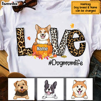 Personalized Dog Mom Fall T Shirt SB222 26O47 thumb 1