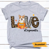 Personalized Dog Mom Fall T Shirt SB222 26O47 thumb 1