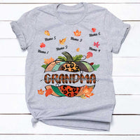 Personalized Mom Grandma Fall T Shirt SB221 95O34 thumb 1