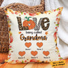 Personalized Mom Grandma Fall Halloween Pillow SB231 26O36 (Insert Included) 1