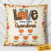 Personalized Mom Grandma Fall Halloween Pillow SB231 26O36 (Insert Included) 1