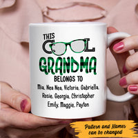 Personalized Cool Grandma Christmas Pattern Mug OB82 81O47 thumb 1