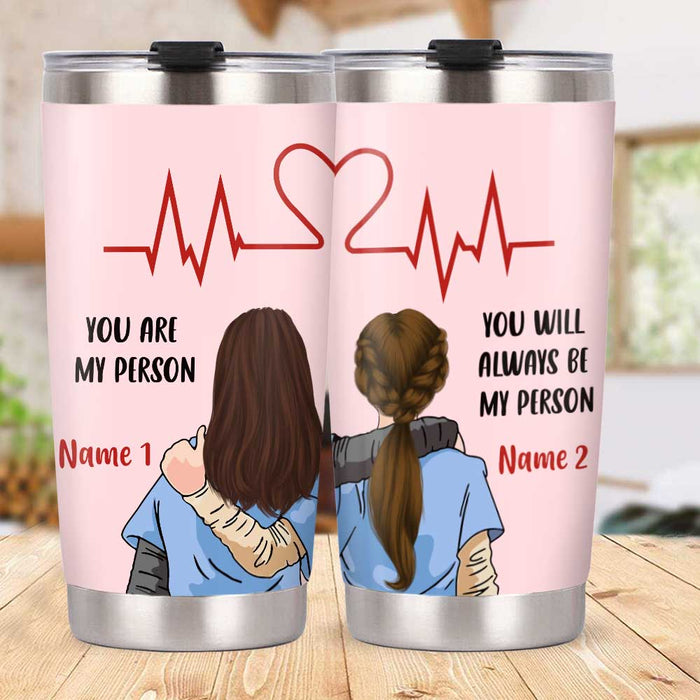 Personalized Nurse Friends Steel Tumbler SB232 87O34 1