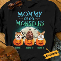 Personalized Dog Mom Monsters Halloween T Shirt OB23 95O34 thumb 1