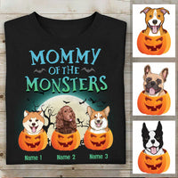 Personalized Dog Mom Monsters Halloween T Shirt OB23 95O34 thumb 1