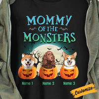 Personalized Dog Mom Monsters Halloween T Shirt OB23 95O34 thumb 1