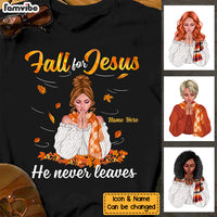 Personalized Fall Girl T Shirt SB241 87O53 thumb 1
