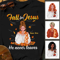 Personalized Fall Girl T Shirt SB241 87O53 thumb 1