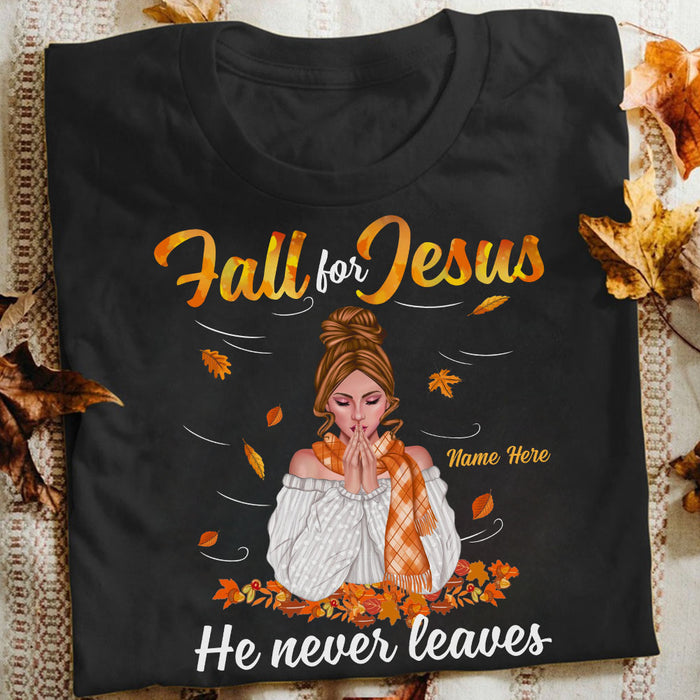 Personalized Fall Girl T Shirt SB241 87O53 1