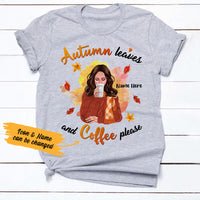 Personalized Fall Pumpkin Daughter T Shirt SB271 87O36 thumb 1
