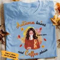 Personalized Fall Pumpkin Daughter T Shirt SB271 87O36 thumb 1