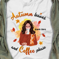 Personalized Fall Pumpkin Daughter T Shirt SB271 87O36 thumb 1