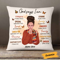 Personalized Daughter Fall God Says Pillow SB242 30O58 thumb 1