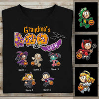 Personalized Halloween Grandma Boo Crew T Shirt SB243 24O58 thumb 1