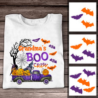 Personalized Grandma Boo Crew Halloween Truck T Shirt SB243 85O36 thumb 1