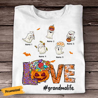 Personalized Grandma Halloween T Shirt SB271 22O58 thumb 1