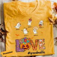 Personalized Grandma Halloween T Shirt SB271 22O58 thumb 1