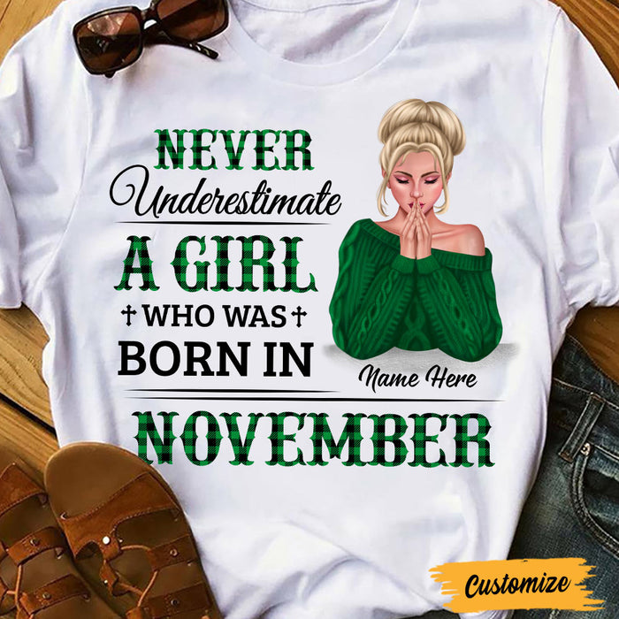 Personalized BWA Never Underestimate A Girl T Shirt SB271 23O47 1