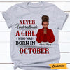Personalized BWA Never Underestimate A Girl T Shirt SB271 23O47 1