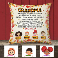 Personalized Mom Grandma Fall Halloween Pillow SB281 26O36 (Insert Included) thumb 1