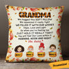 Personalized Mom Grandma Fall Halloween Pillow SB281 26O36 (Insert Included) 1