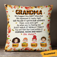 Personalized Mom Grandma Fall Halloween Pillow SB281 26O36 (Insert Included) thumb 1