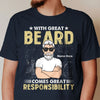 Personalized Men Beard T Shirt OB11 24O53 thumb 1