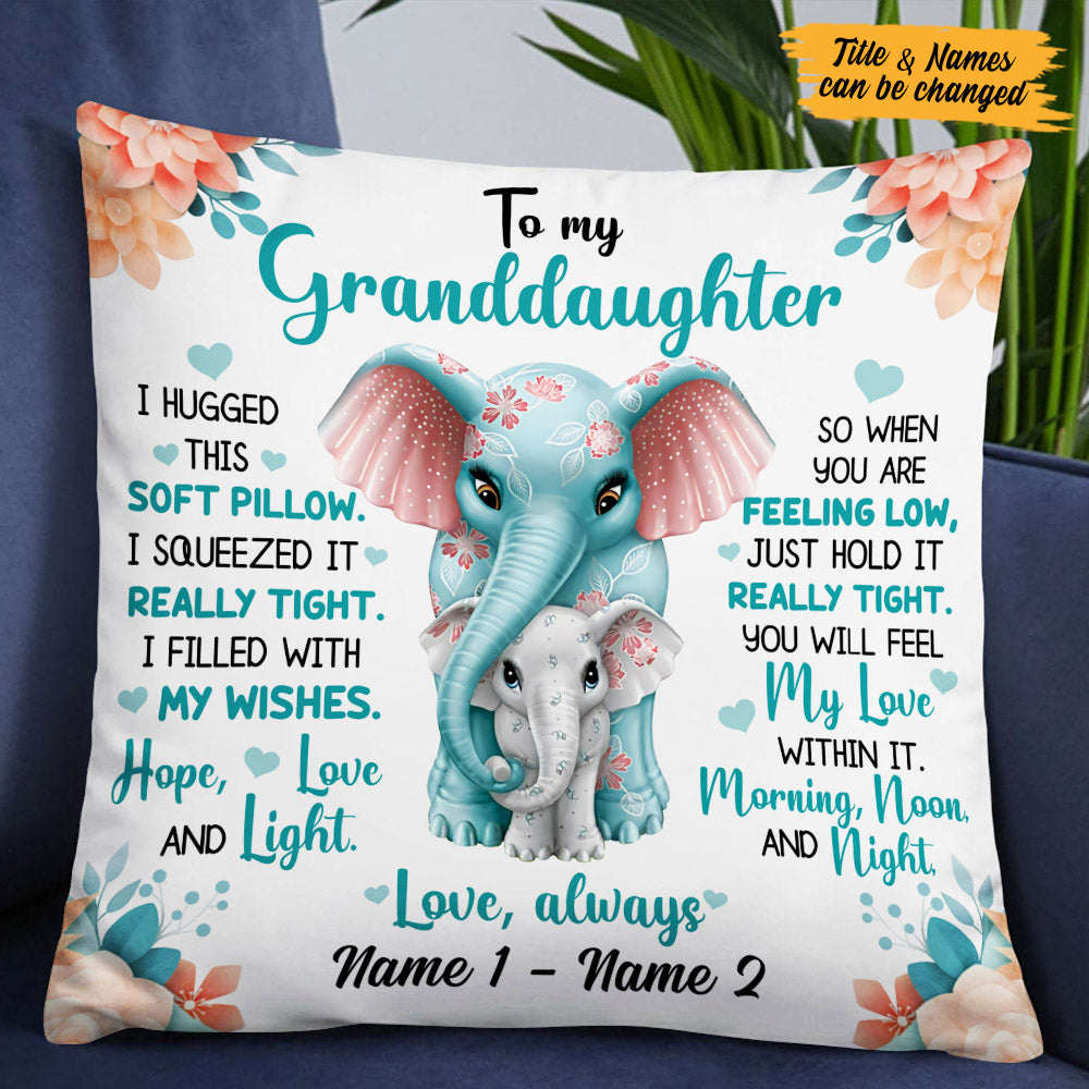 Personalized Granddaughter Pillow SB281 24O53