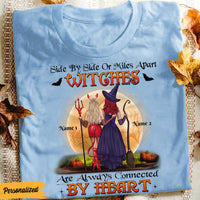 Personalized Witch Friends Halloween T Shirt SB283 26O47 thumb 1
