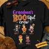 Personalized Grandma's Bootiful Crew Fall Halloween T Shirt SB282 23O34 1
