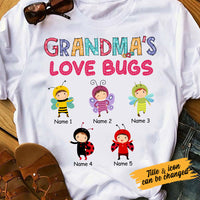 Personalized Grandma's Love Bugs T Shirt SB291 23O53 thumb 1