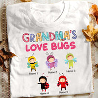 Personalized Grandma's Love Bugs T Shirt SB291 23O53 thumb 1
