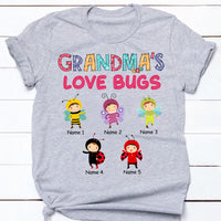 Personalized Grandma's Love Bugs T Shirt SB291 23O53 thumb 1