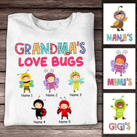Personalized Grandma's Love Bugs T Shirt SB291 23O53 thumb 1