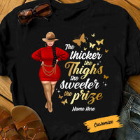 Personalized Thick Thigh Prize T Shirt SB291 24O58 thumb 1