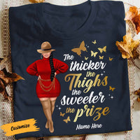 Personalized Thick Thigh Prize T Shirt SB291 24O58 thumb 1