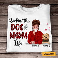 Personalized Dog Mom T Shirt SB291 30O47 thumb 1