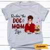 Personalized Dog Mom T Shirt SB291 30O47 thumb 1