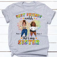Personalized Friends Sister T Shirt SB293 30O53 thumb 1