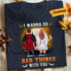 Personalized With You Halloween Couple T Shirt SB293 23O57 thumb 1