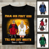 Personalized Couple Halloween T Shirt SB291 87O47 thumb 1