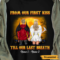 Personalized Couple Halloween T Shirt SB291 87O47 thumb 1