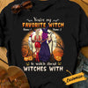Personalized Witch Sisters Halloween T Shirt SB291 22O34 thumb 1