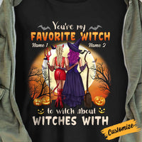 Personalized Witch Sisters Halloween T Shirt SB291 22O34 thumb 1
